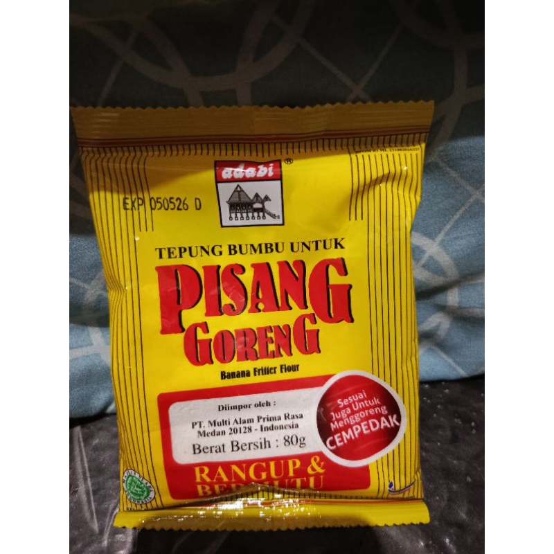 

ADABI TEPUNG PISANG GORENG 250 GR