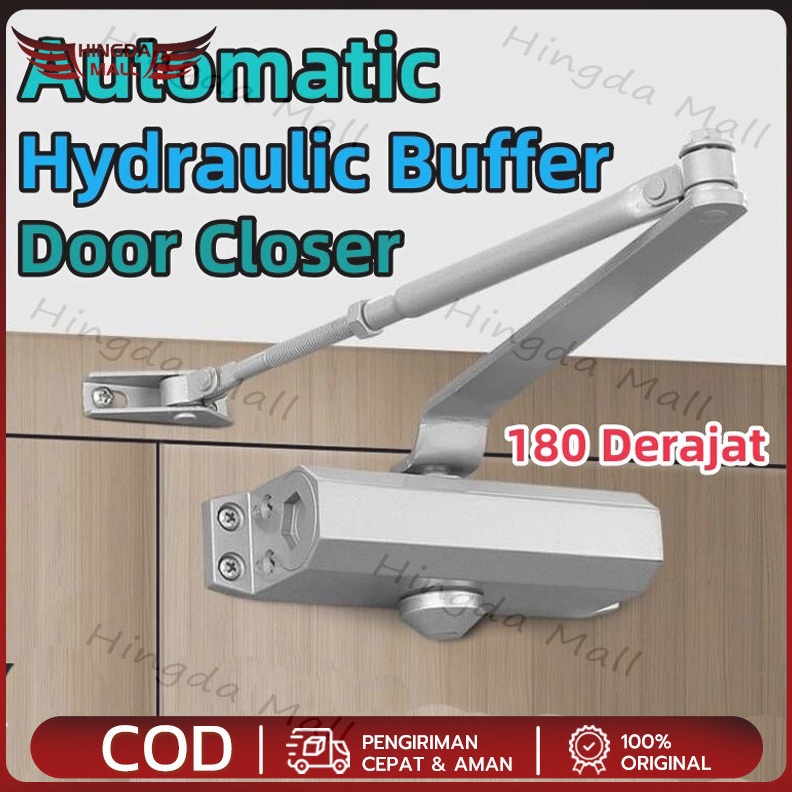 Door Closer Penutup Pintu Otomatis 18 Derajat otomatis door closerDoor Closer  Penutup Pintu Otomati