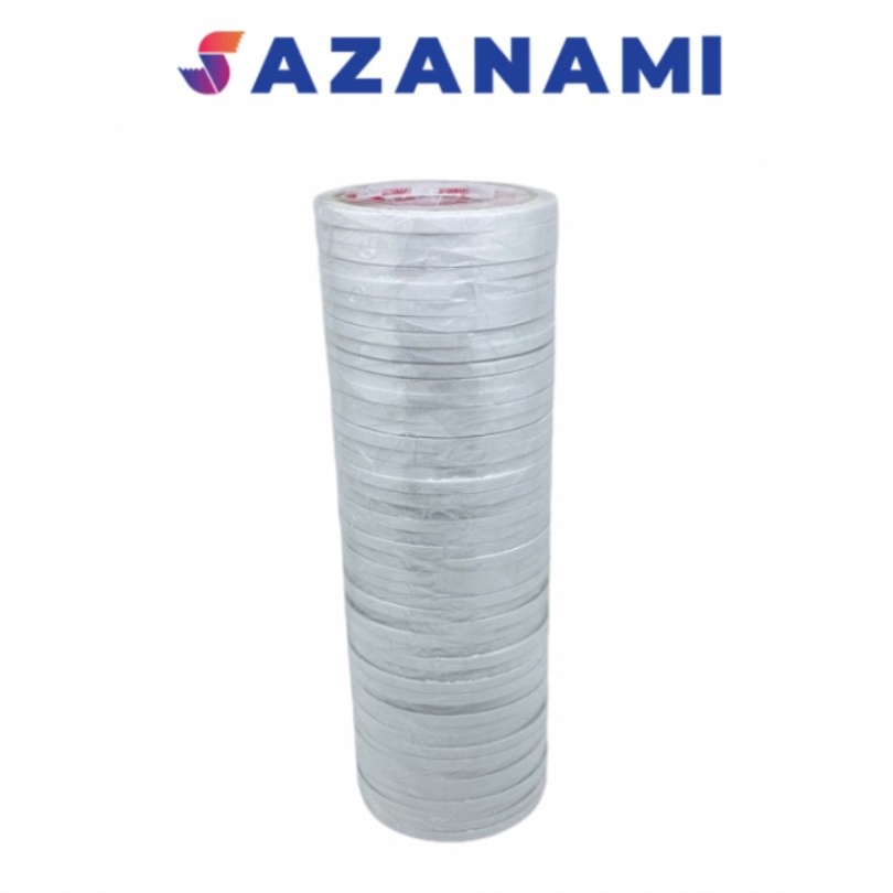 

KF7 DOUBLE TAPE 4MM x 18 METER DOUBLETAPE KES PUTIH SAZANAMI ISI 7ROLL