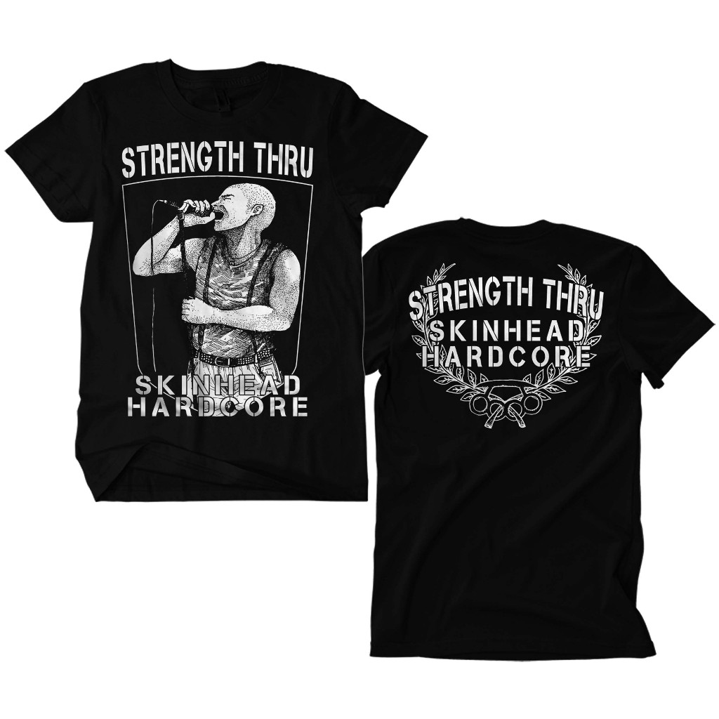 Kaos Band Skinhead Strength Thru - Skinhead Hardcore