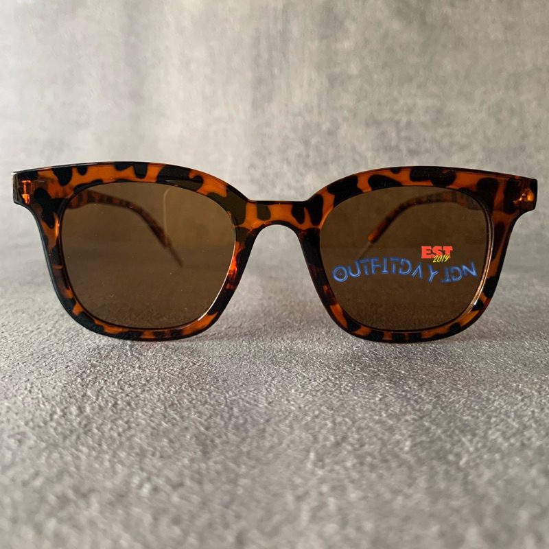 Kacamata Dazzle Corey Leopard Brown