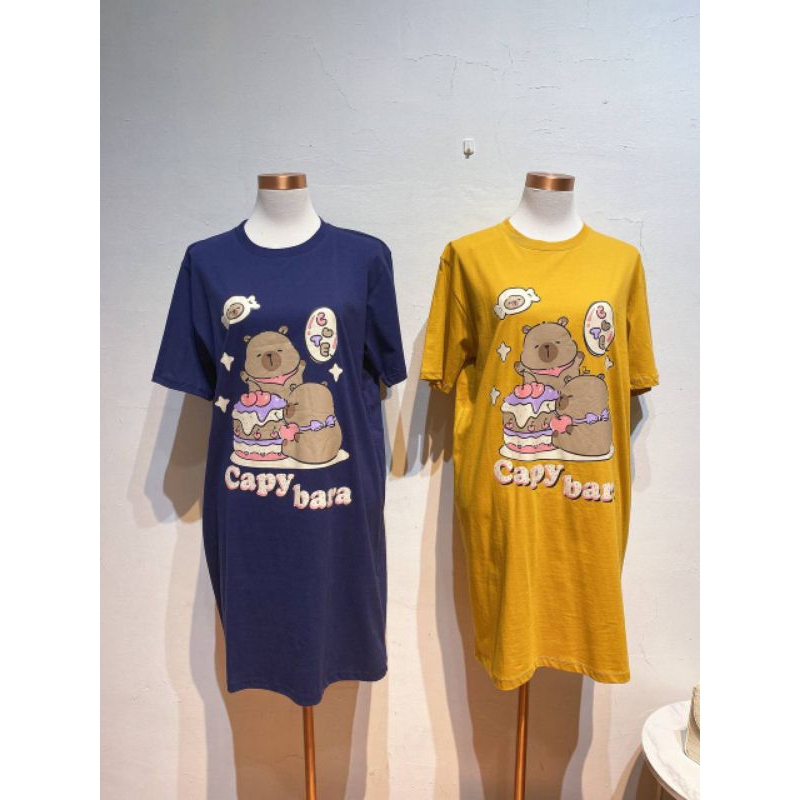 PIYAMA WANITA / PIYAMA DRESS WANITA / DRESS CAPYBA