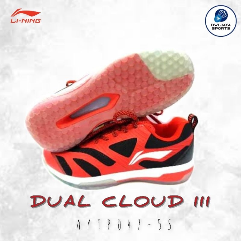 Sepatu Badminton Lining DUAL CLOUD III | Lining dual cloud 3 | lining aytp047-5s
