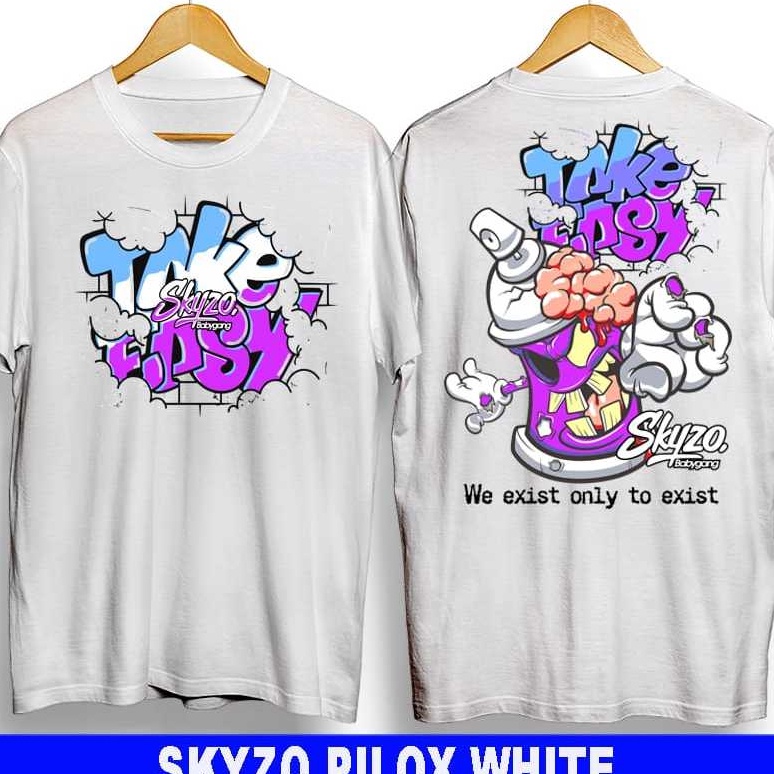 BAJU KAOS SKYZO PILOXKAOS TEARUKAOS BERGAMBAR KAOS PRIAWANITA TEARUKAOS KEREN BAYAR DI TEMPAT