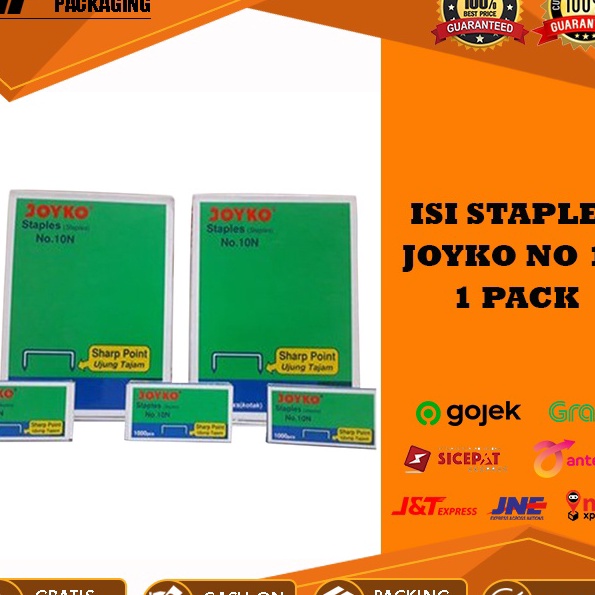

Top ISI STAPLES ISI STEPLES JOYKO NO 1 N ISI STAPLER ISI STEPLER 1 PACK