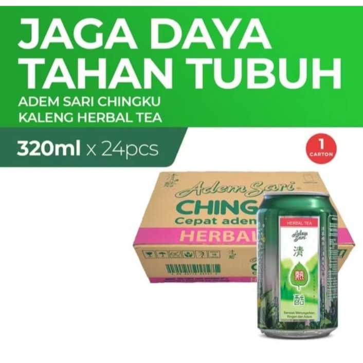 

Adem Sari Chingku Kaleng Herbal Tea Karton (isi 24)