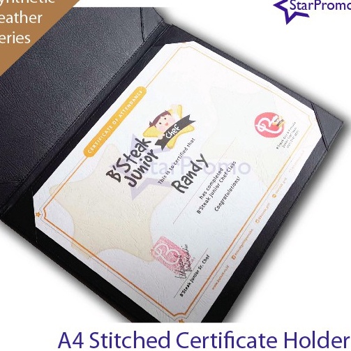 

Spesial Map Sertifikat Kulit Exclusive Certificate Holder A4 Folio Plakat Pengan