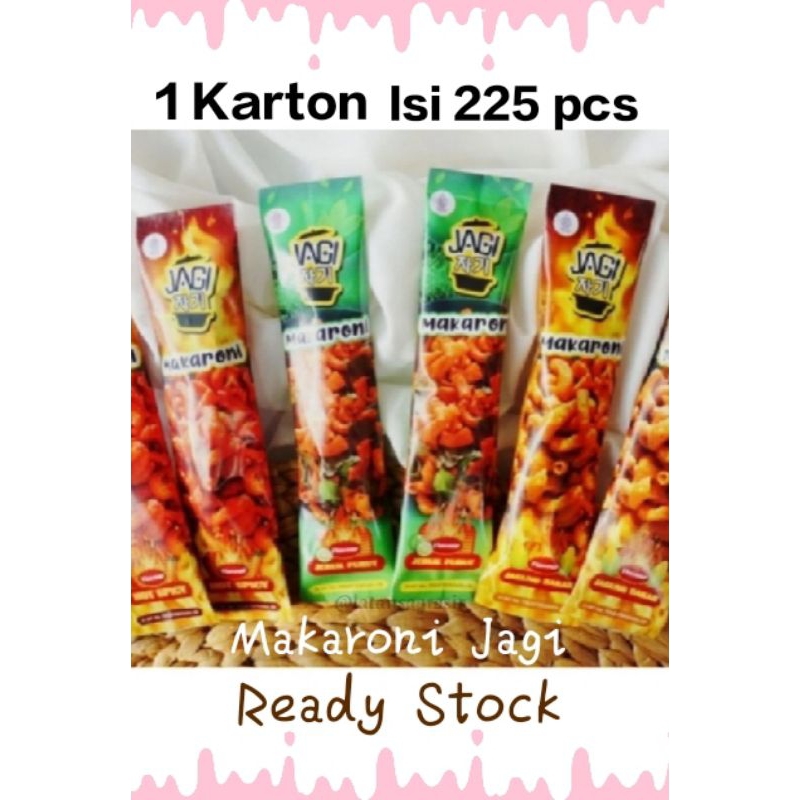 

Paket Usaha Makaroni/Macaroni Jagi Non Msg Viral Tiktok 1 Karton Isi 225 pcs(agen)