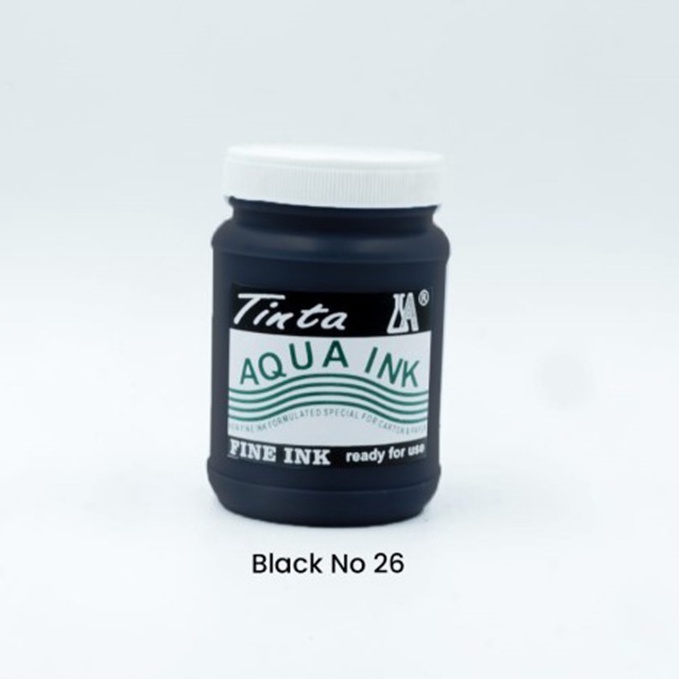 

KODE J99N Cat Sablon Kardus Kertas Styrofoam Aqua Ink 12 Kg Warna Black