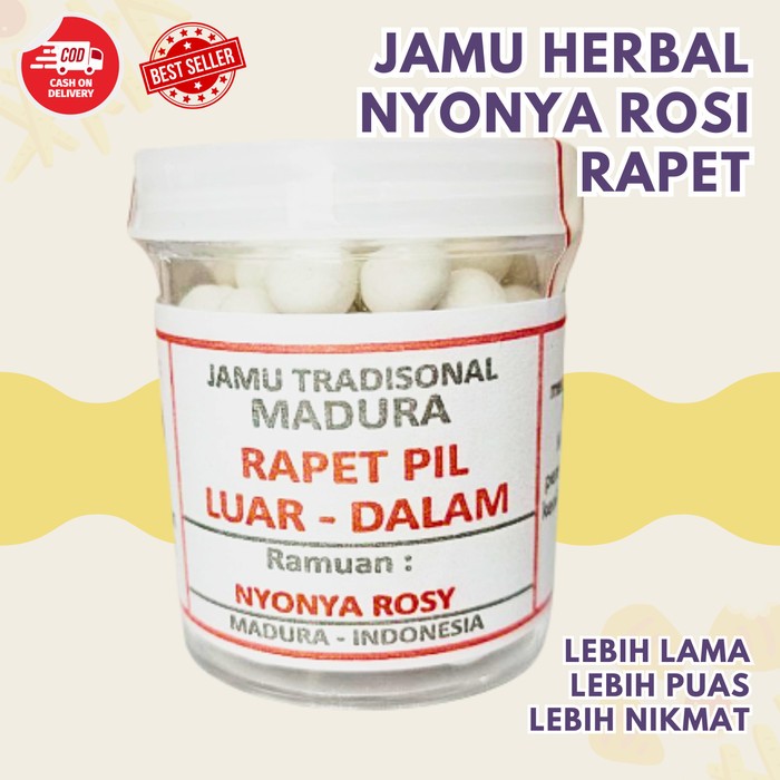 Herbal Pil Nyonya Rosy Rap*at Luar Dalam Tradisional Madura