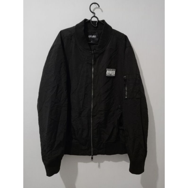 Jaket Bomber Parental Advisory Original
