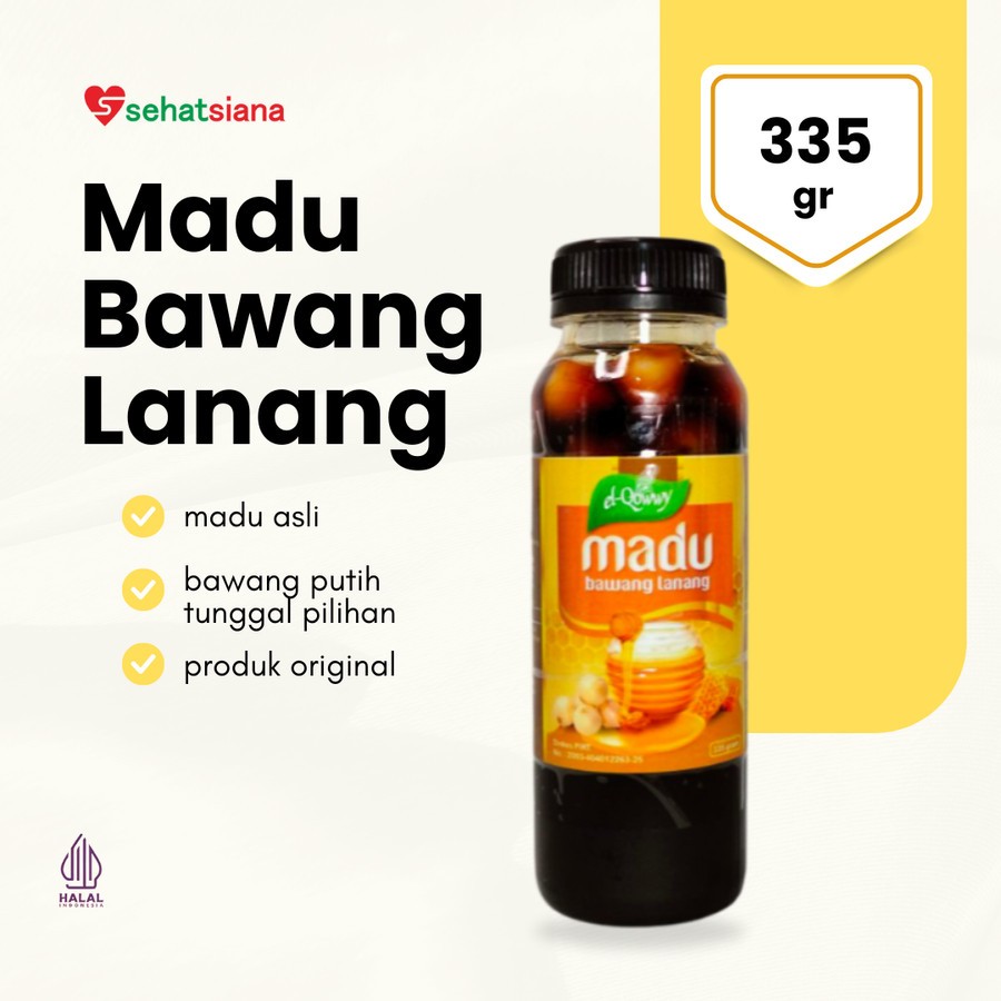 

Madu Kuat Bawang Tunggal | Madu Asma | Madu Bawang Lanang El Qowwy