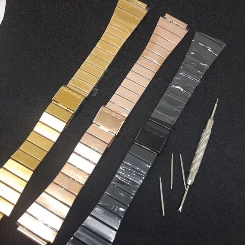 Rantai Bracelet Tali Jam Tangan Casio AE-1000 AE-1100 AE-1200 W-217H F-91W W-218H