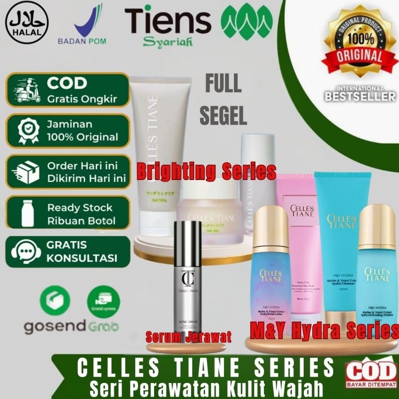 CELLES TIANE SERIES PEMBERSIH TONER SERUM