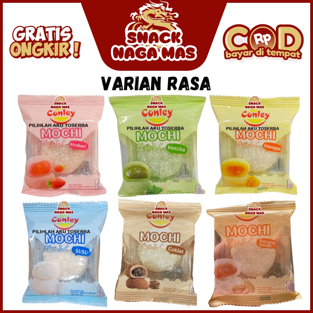 

Super Oke KUE MOCHI 16 PCS LEMBUT KENYAL DAN ENAK ANEKA KUE MOCI LEMBUT TERDAPAT ISIAN SELAI