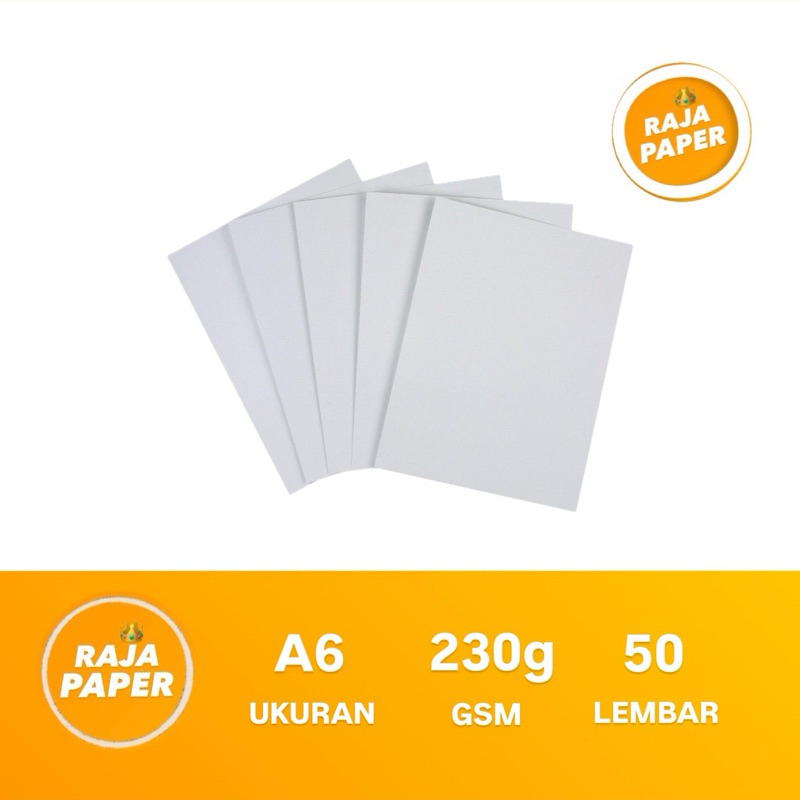

Kertas Art Carton 230 Gsm A6 50 Lembar . ( 105 Mm x 148 Mm ) / ( 10.5 Cm x 14.8 Cm ) , 230 Gram / 230 Gr , Art Paper Glossy , Art Paper , Art Karton , Art Carton Glossy , Art Karton Glossy , 50 Lbr 50 Pcs .