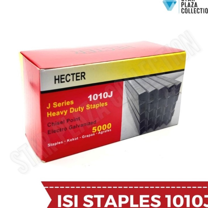 

Gila Isi Staples Tembakan Angin Paku Tembak U Merek HECTER Refill Mata Air Nailer 11J Heavy Duty untuk Pengerjaan Jok Motor Jok Mobil Sofa Funiture Kayu
