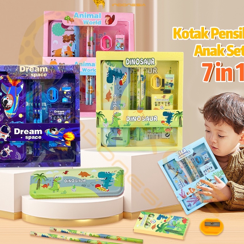 

Beli LAKOE Kotak Pensil Anak Set StationeryAlat Tulis Kotak Pensil KarakterAlat Tulis set Lengkap