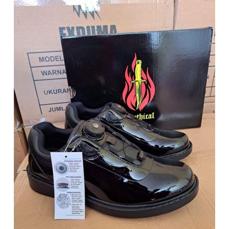 Terbaik SEPATU PDH TACTICAL TALI PUTAR ORI