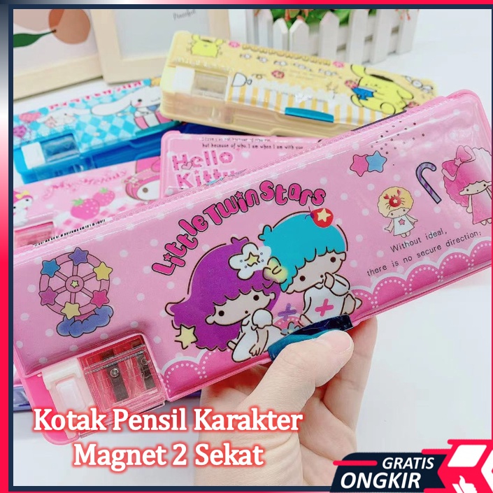 

Beli Gratis Ongkir S5984 Kotak Pensil Karakter Magnet 2 Sekat Kotak Pensil Anak Karakter