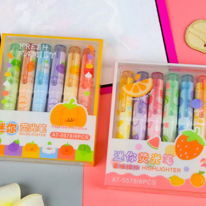 

Promo Stabilo Set 6 Pcs Motif Veggie Fruit Warna Warni Hhlhter Rainbow Aesthetic S265