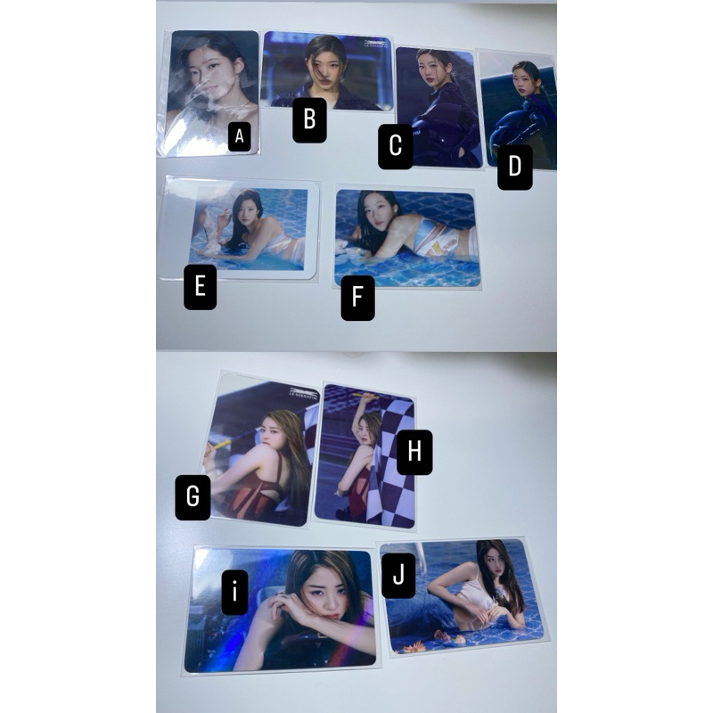 LE SSERAFIM: PHOTOCARD PC LE SSERAFIM KAZUHA/YUNJIN/CHAEWON/EUNCHAE/KIM GARAM