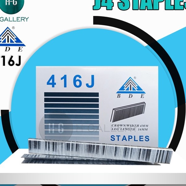 

Terlaris BDE 416J STAPLES ISI STAPLES 416J 5 PCS S