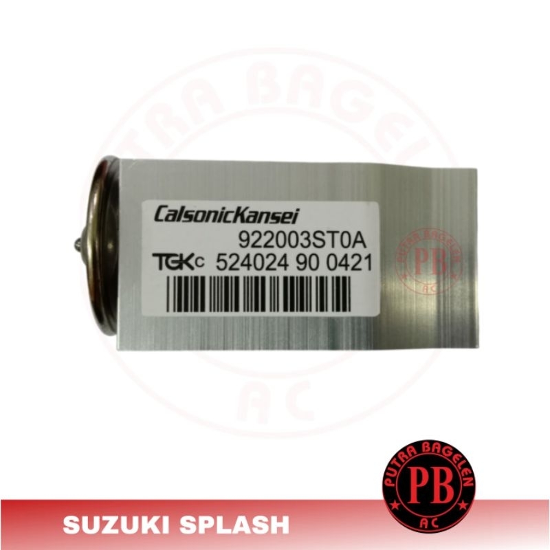 expansi expansian valve ac mobil SUZUKI SPLASH