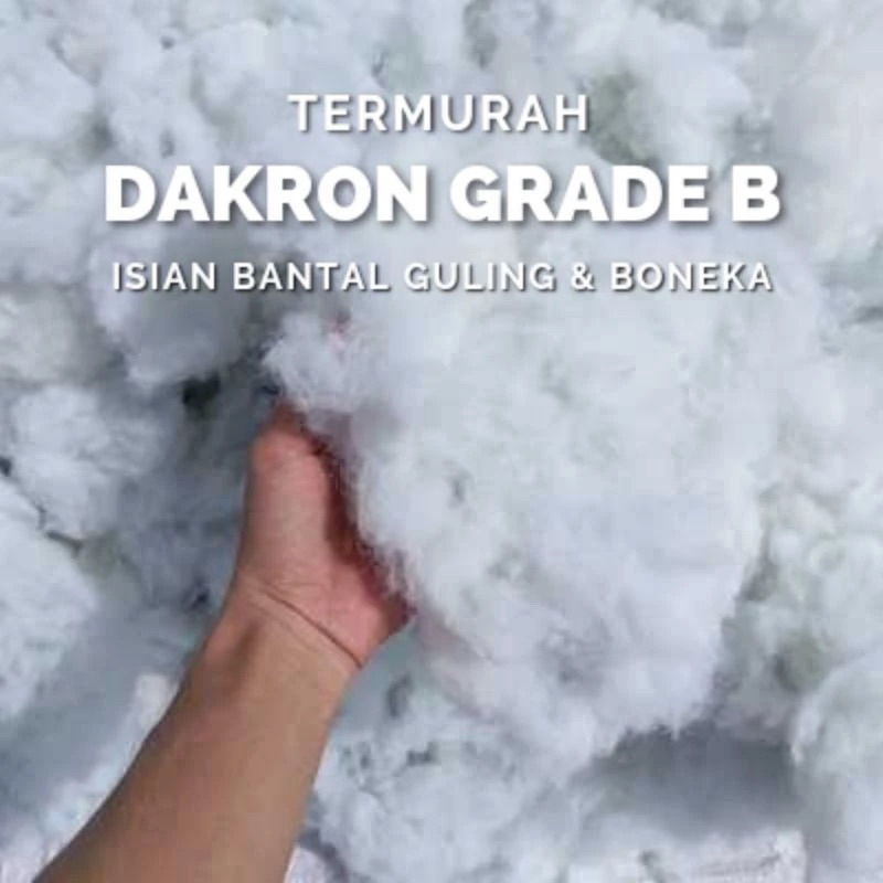 DAKRON KILOAN ISIAN BANTAL GULING BONEKA DLL