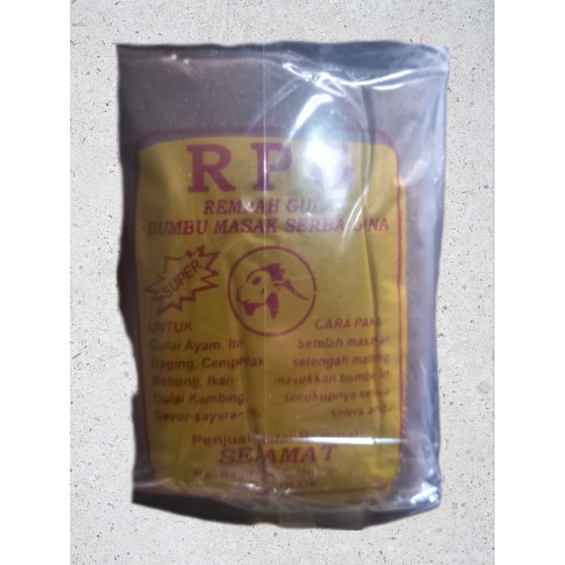 

Bumbu Serbaguna RPG Asli Solok 50gr