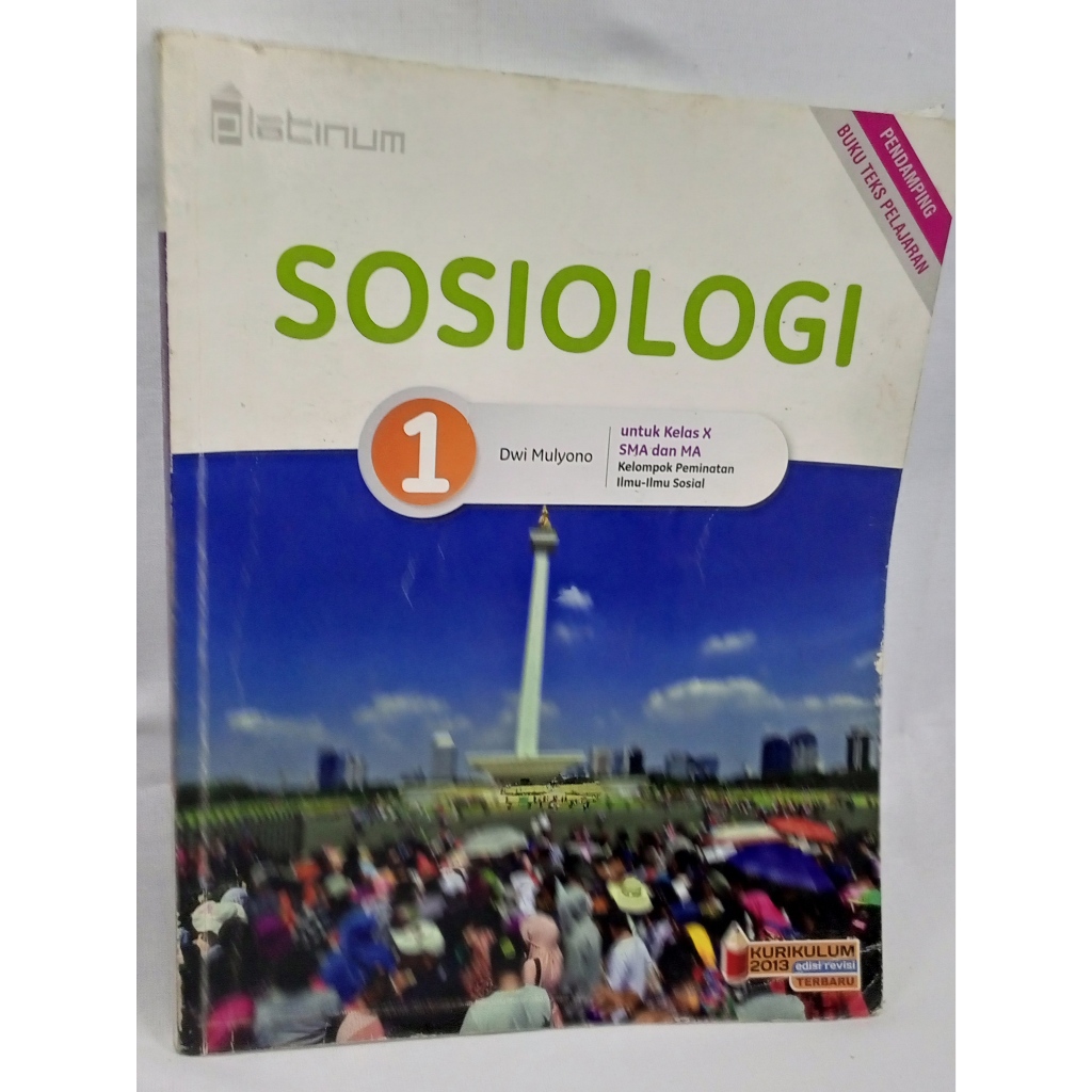 Sosiologi kelas 10 SMA dan MA Platinum Peminatan