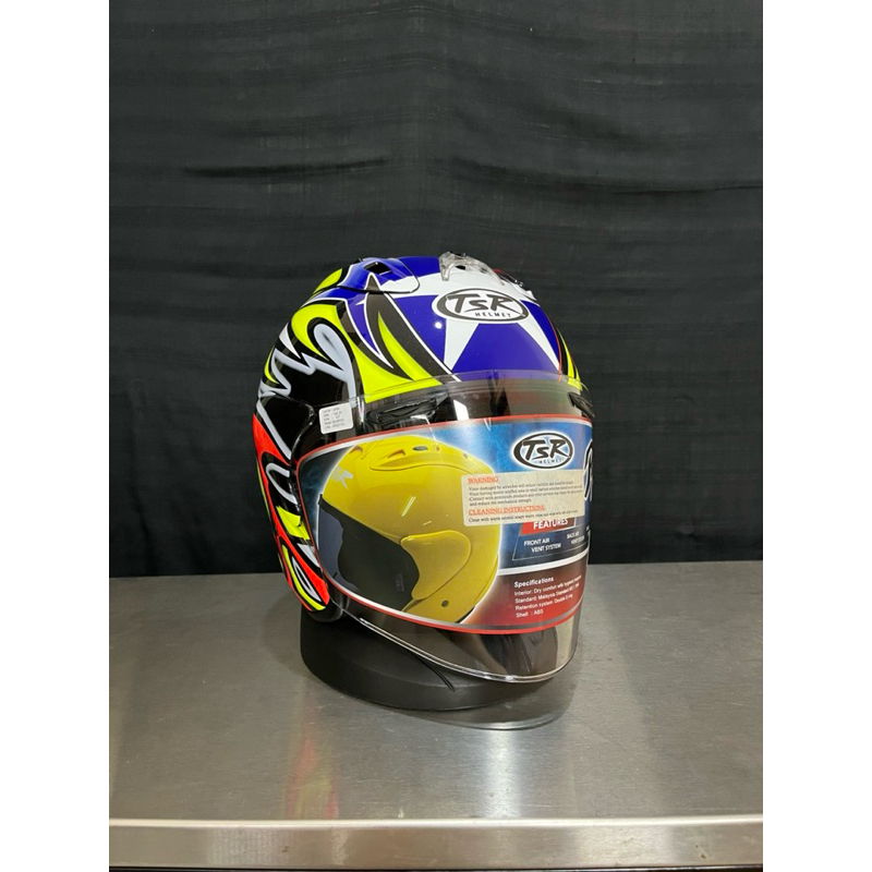 ORIGINAL HELM TSR RAM 4 COLLIN EDWARD (Free Stiker Ar*i)