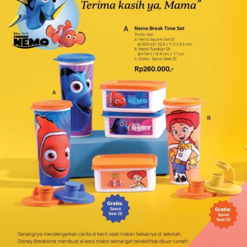 Break Time Set Tupperware