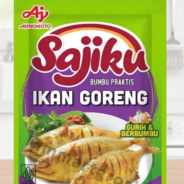 

5 PICIS MURAH BUMBU INSTAN IKAN GORENG SAJIKU 18 GRAM