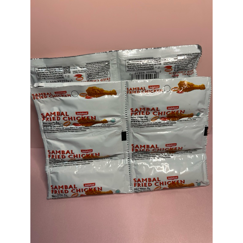 

saos sambal Fried Chicken indofood
