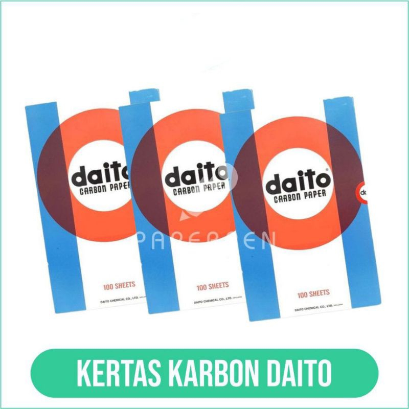 

Kertas Karbon Daito F4 100 Lembar