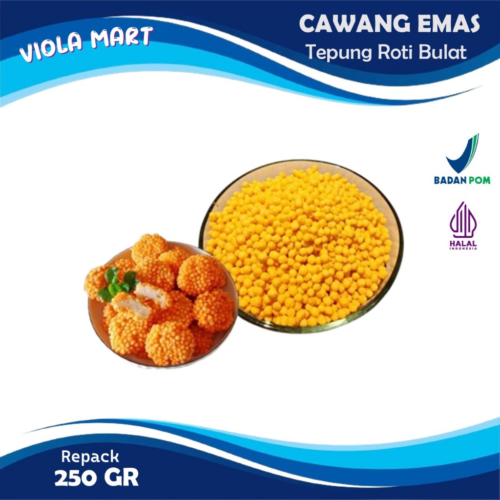 

Tepung Roti BUBBLE CRUMBS 250gr / Bread Crumb Crispy Nugget {Tersedia Harga Grosir}