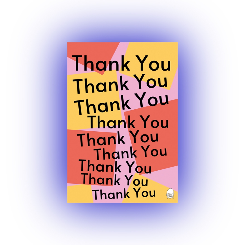 

WHATPIXIESEES - Postcard - Thank You