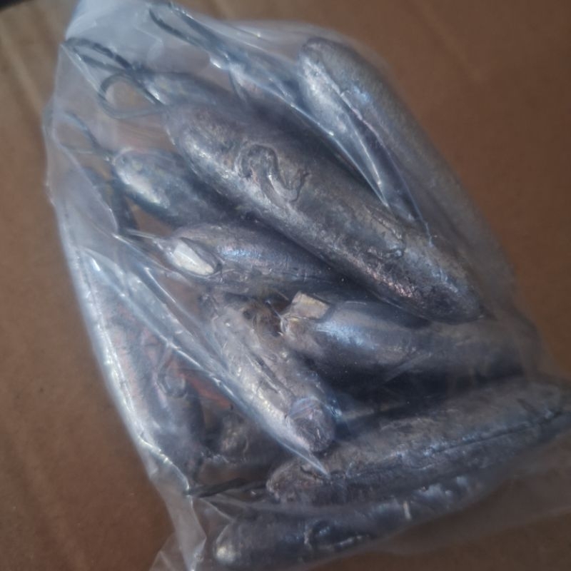 Timah Jantung 1kg Timah Pancing J Timah Pemberat Bandul Pancing