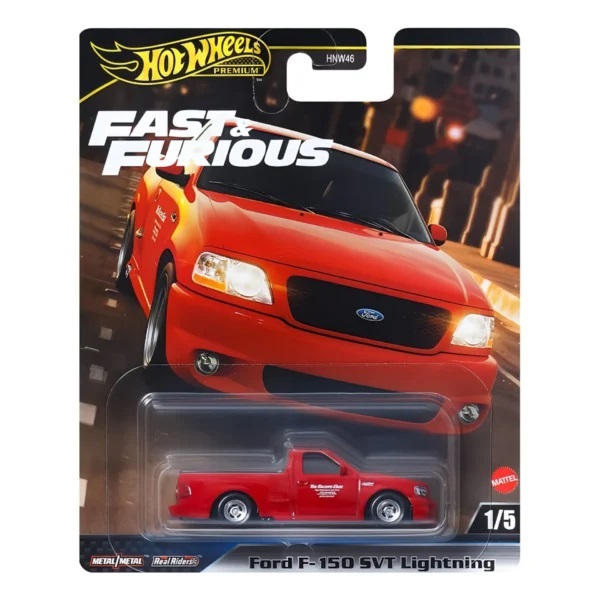Hotwheels hot Premium 2024 Fast and Furious - Mix 4 (H) FORD F-150 SVT LIGHTNING Original ff