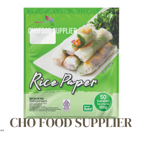 

RICE PAPER JSF BENTUK BULAT 500 GR 1 PAK