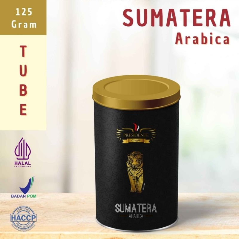 

Kopi Sumatera Arabica 125 gram - tube edition - Presidente Caffe