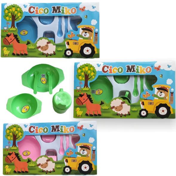FEDING CIKO MIKO SET MEDIUM PERALATAN MAKAN BAYI