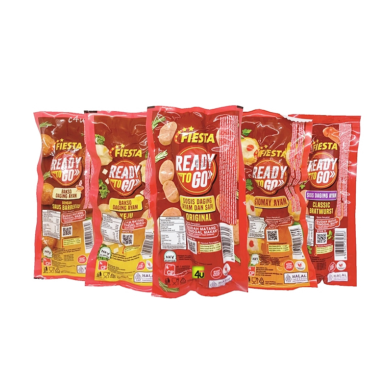 

Fiesta READY TO GO - Sosis, Bakso, Siomay Matang Instan