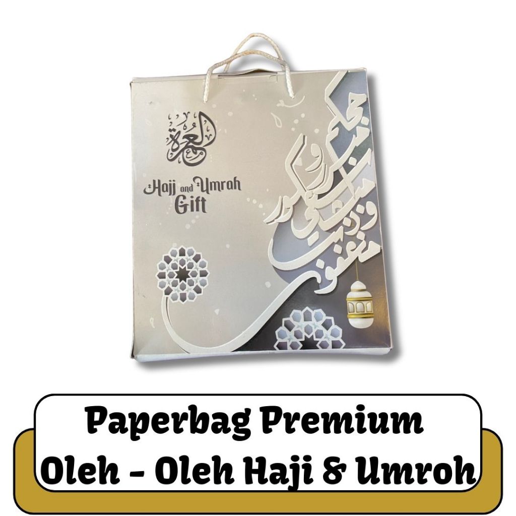 

OLEH OLEH HAJI DAN UMROH 1PCS PAPERBAG PREMIUM OLEH OLEH HAJI DAN UMROH I GOODIE BAG PREMIUM OLEH OLEH HAJI DAN UMROH I HAMPERS PREMIUM HAJI I BOX HAJII