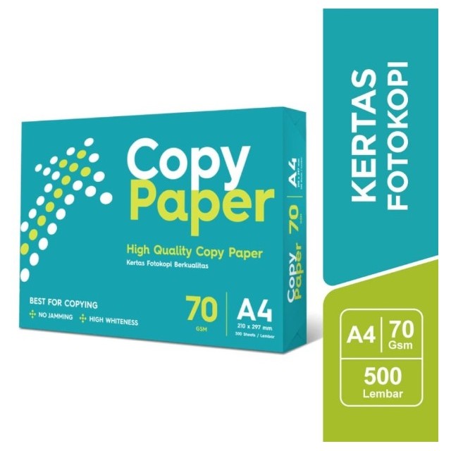 

Kertas HVS A4 70 GSM - COPY PAPER