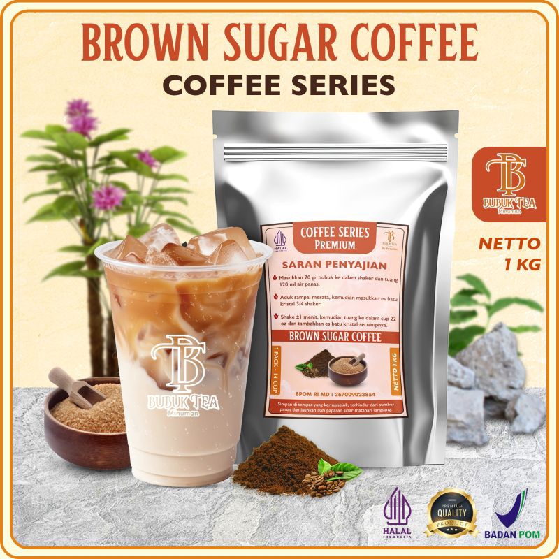 

COFFEE MILK BROWN SUGAR 1KG/ BUBUK MINUMAN PREMIUM