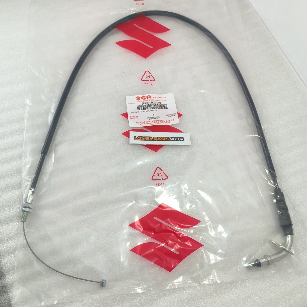 Kabel Gas Throttle Suzuki Satria Fu Fi Asli SGP 58300-12K00-000