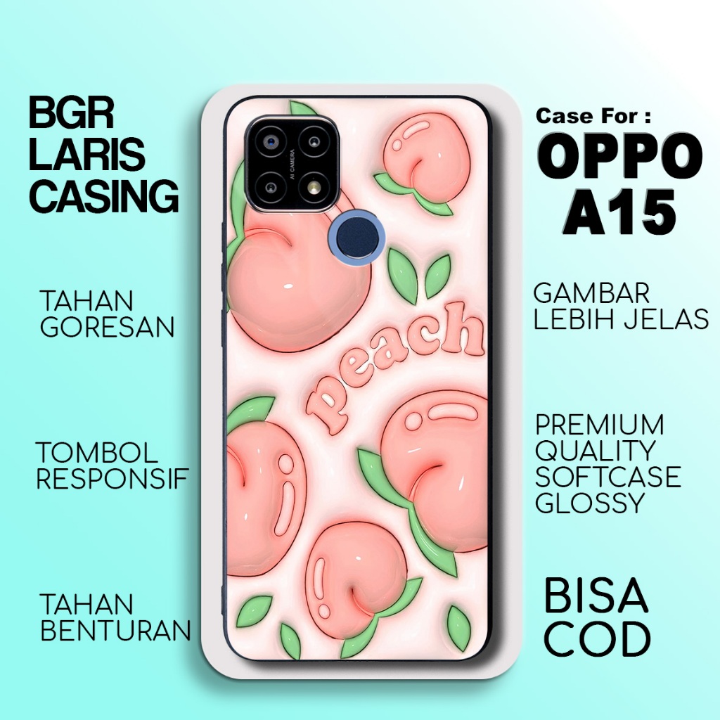 Casing Oppo A15 Cute Lucu Terbaru Hardcase Softcase Glossy Case Oppo A15 Termurah Kesing Terlaris