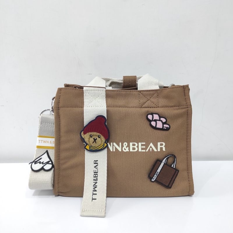 TTWN BEAR ORIGINAL DV640 TOTE BAG WOMEN - TAS TOTE TERBARU - TTWN BEAR
